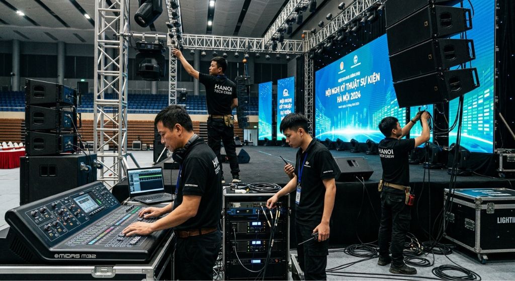 Dịch Vụ Cho Thuê Âm Thanh Ánh Sáng Sự Kiện Uy Tín Hà Nội 29 10